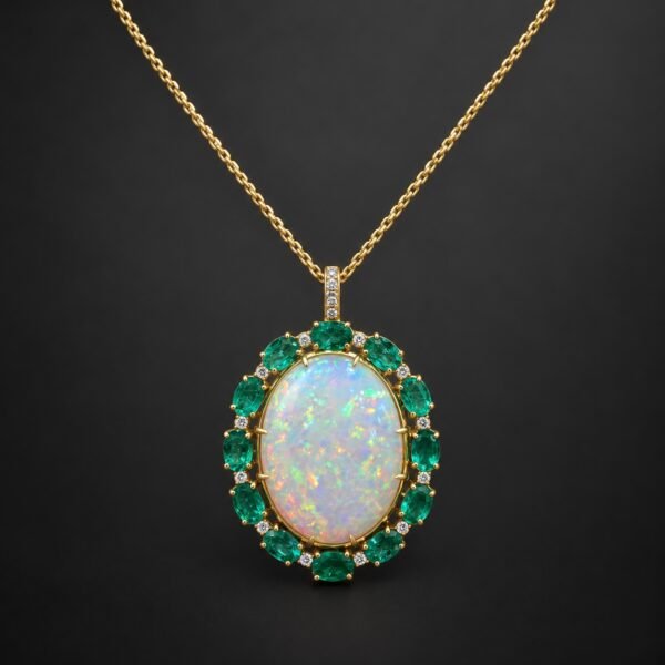 Opal, Emerald & Diamond